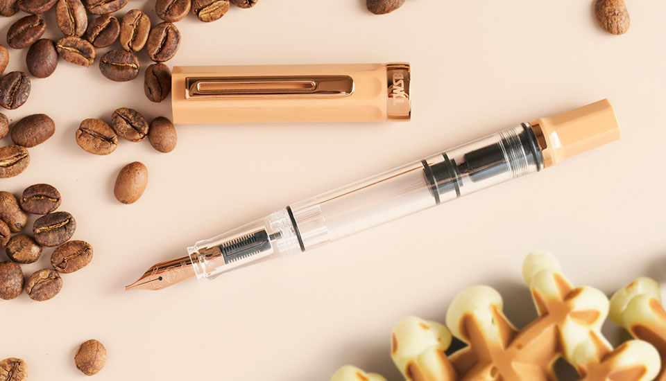 TWSBI pistove pero _cappucino bronze_foto